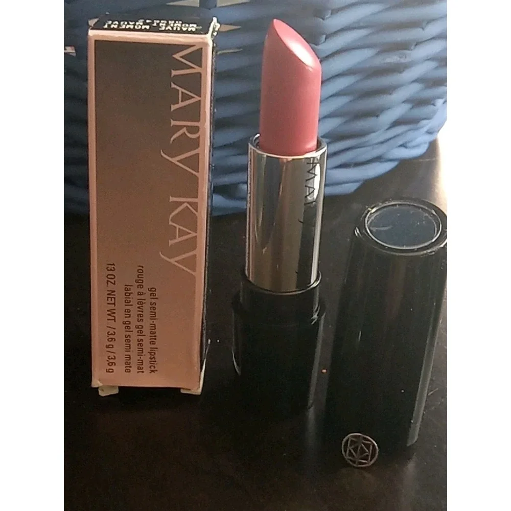 Mary Kay Gel Semi-Matte Lipstick #089642 Mauve Movement .13 Oz NIB